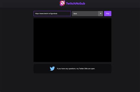 extension twitch no sub|TwitchNoSub: An extension to show sub only VOD on。